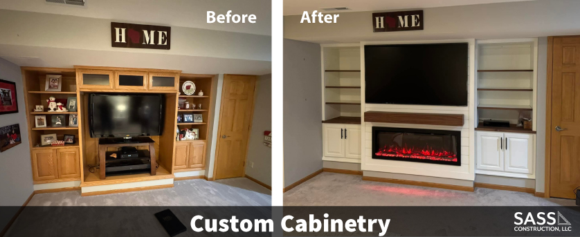 Custom Cabinetry (Before & After)